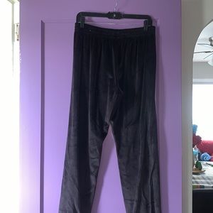 PINK velvet joggers
